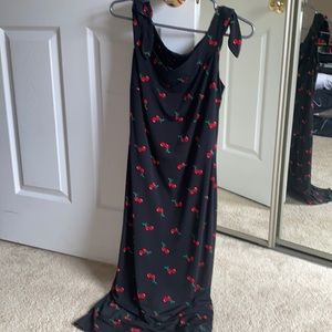 NY&CO Black Cherry Dress Size Small Stretch